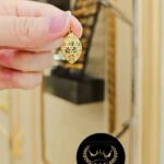 مذال طرح بادام نقش دار