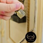 مدال طرح لوزی دو نقش دار