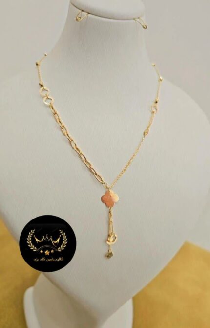 گردنبند آویز دار طلا کد403