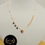 گردنبند آویز دار طلا کد400