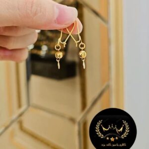 گوشواره طرح تک توپ