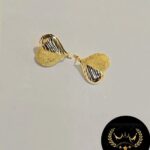 گوشواره کلیپسی طرح قلب 2