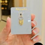 مدال طلا طرح طاووس کد 367