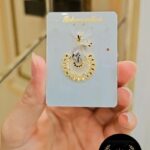 مدال طلا طرح طاووس کد 368