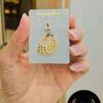 مدال طلا طرح طاووس کد 370