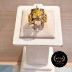 انگشتر طلا طرح ورساچه کد460