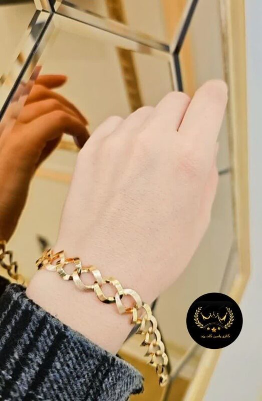 دستبند طلا کد 14001