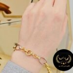 دستبند طلا کد 14006