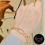 دستبند طلا کد 14010