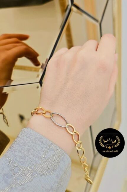 دستبند طلا کد 14010