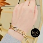 دستبند طلا کد 14011