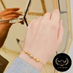 دستبند طلا کد 14013