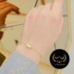 دستبند طلا کد 14017