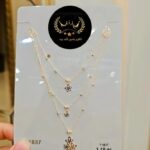 گردبند آویز دار طلا کد 1303