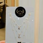 گردبند آویز دار طلا کد 1308