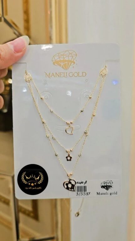 گردنبند طلا کد 6434
