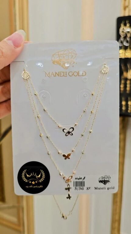 گردنبند طلا کد 6439