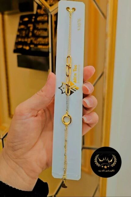 دستبند طلا کد4567