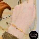 دستبند طلا کد 6323