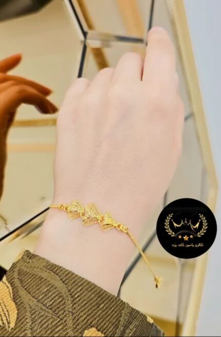دستبند طلا کد 6325
