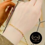 دستبند طلا کد 6332