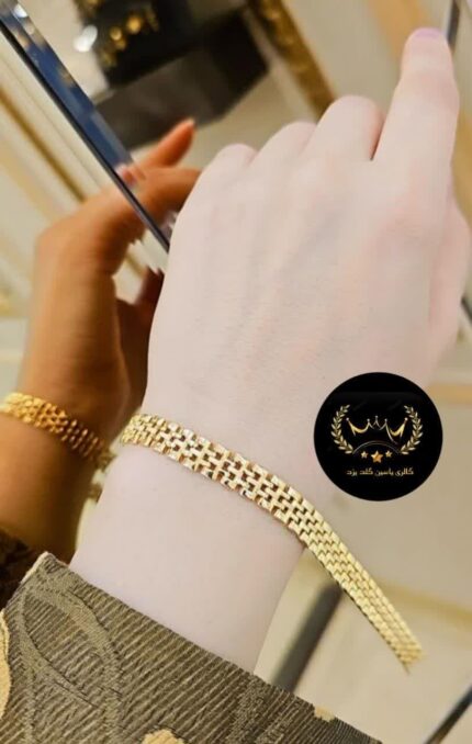 دستبند طلا کد 5237