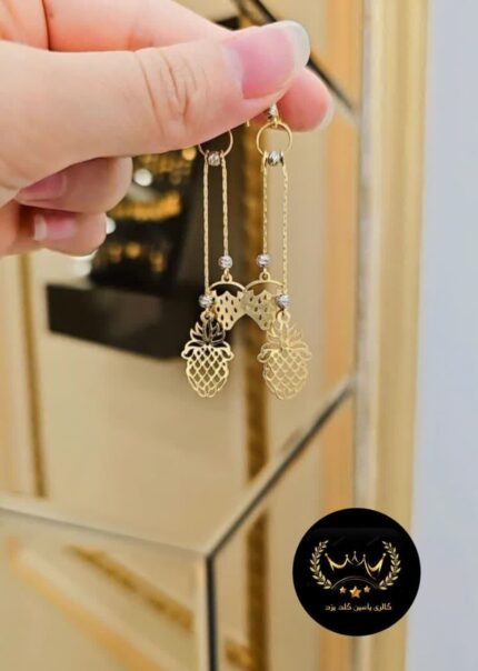 گوشواره طلا کد 3782