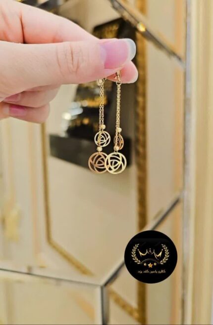گوشواره طلا کد 3785