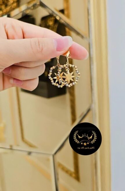 گوشواره طلا کد 3786