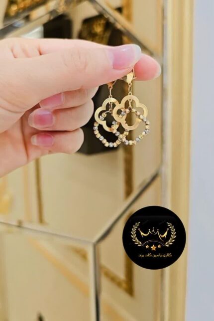 گوشواره طلا کد 3786