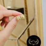 گوشواره کلیپسی بچگانه طلا کد 1235