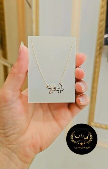 گردنبند فانتزی طلا کد 4126