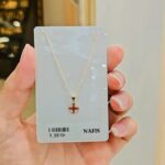گردنبند فانتزی طلا کد 4134