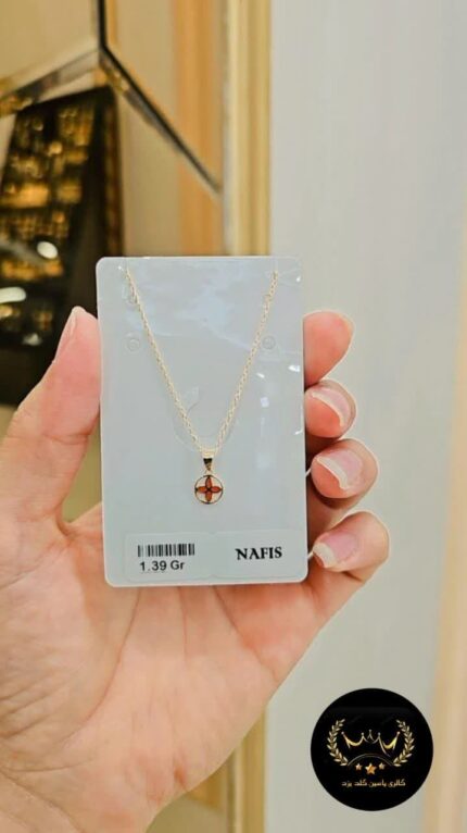 گردنبند فانتزی طلا کد 4134