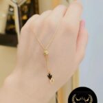 گردنی دخترانه طلا کد ۶۷۱7