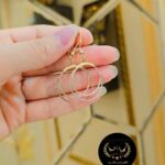 گوشواره کلیپسی طلا کد 5482