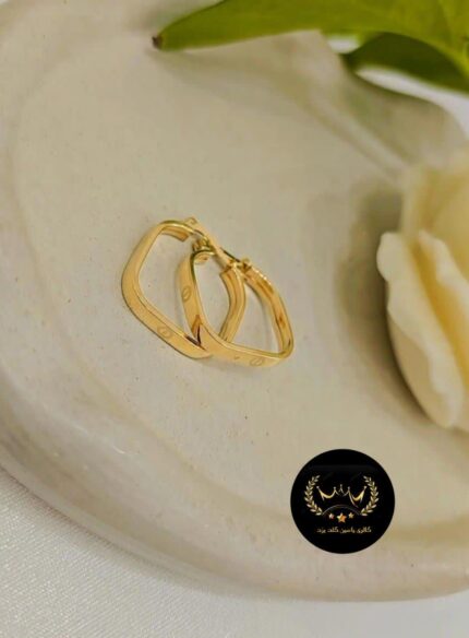 گوشواره کلیپسی طلا کد 5483