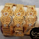 دستبند النگویی طلا کد 3217
