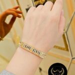دستنبد النگویی طلا کد 9114