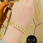 دستنبد النگویی طلا کد 9117
