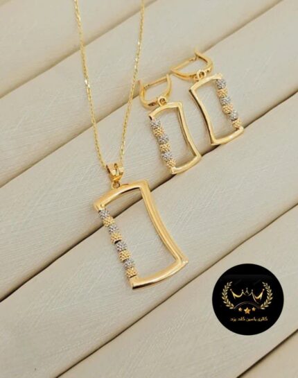 نیم ست طلا کد 1233