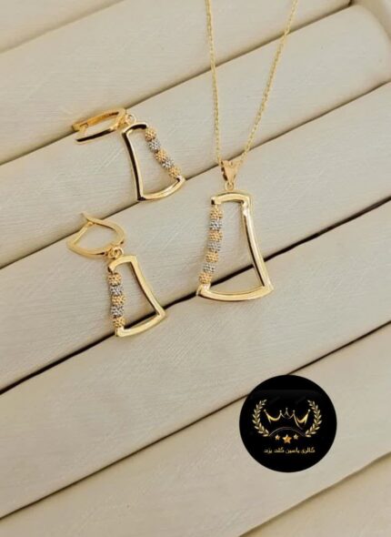 نیم ست طلا کد 1233
