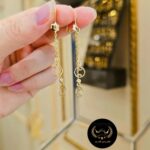 گوشواره آویز طلا کد 4005