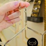 گوشواره آویز طلا کد 4008
