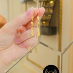 گوشواره آویز طلا کد 4012