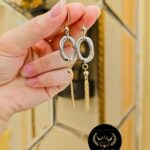 گوشواره آویز طلا کد 4018